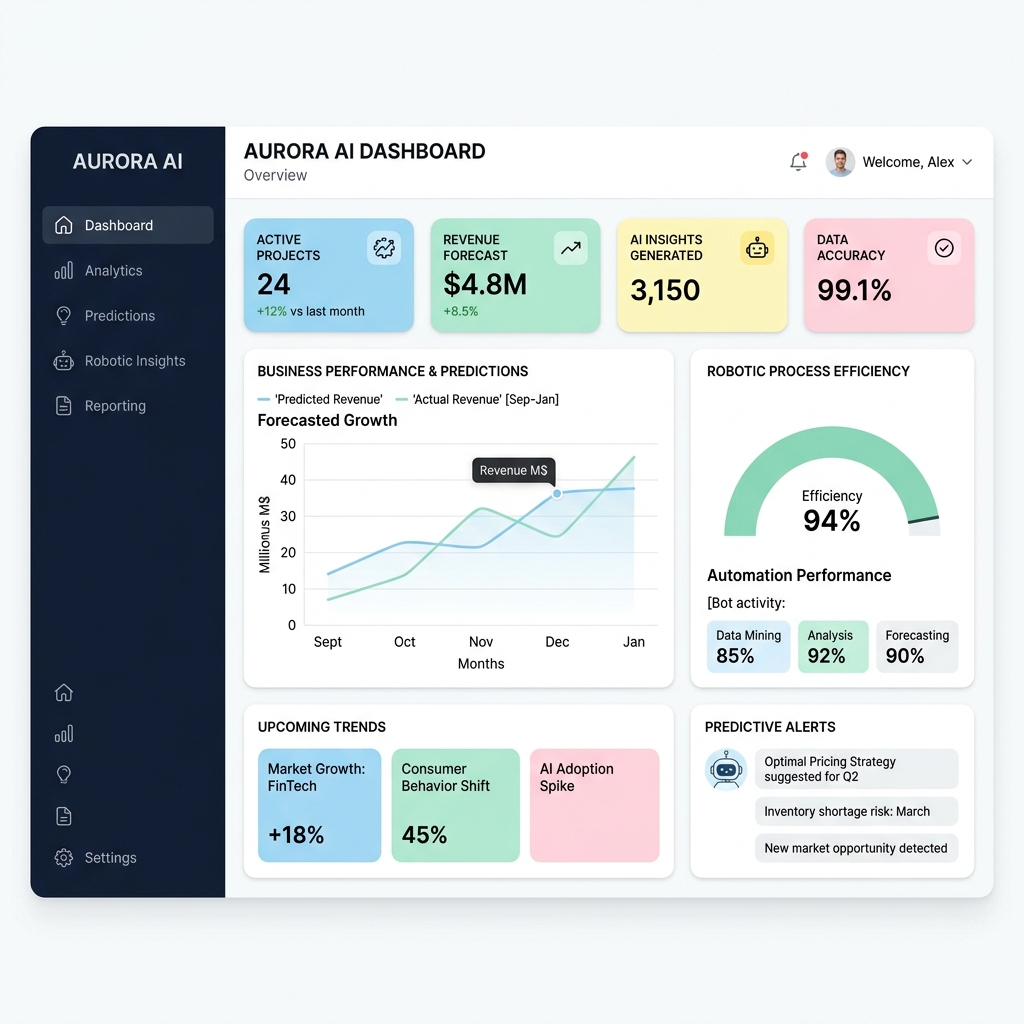 AI Powered ERP Dashboard